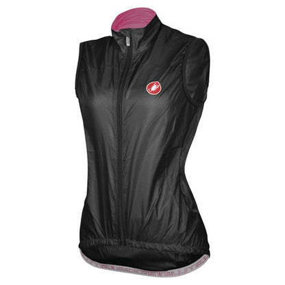 Castelli Womens Velo Rain Vest - Black